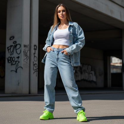 Luna Sparkle™ – Jeansowy błyszczący akcent