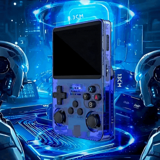 PixelPlay™ Legends z Inicala.pl. Kieszonkowa konsola retro do gry offline. 20 000+ gier. Plug and play. 64 GB lub 128 GB.
