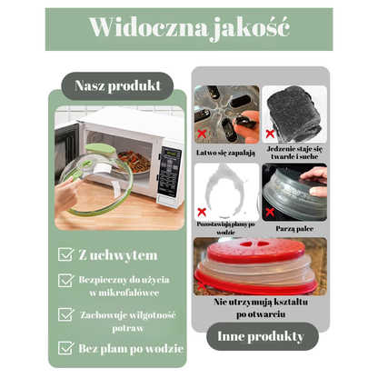 Porównanie produktów – Steamify™ z Inicala.pl zachowuje wilgoć, nie plami i nie parzy dłoni, w przeciwieństwie do tanich alternatyw z tworzywa