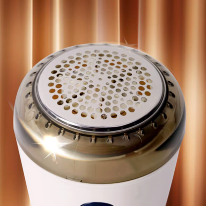 Zbliżenie na metalową kratkę ostrzy Fuzora™ z Inicala.pl – wytrzymała osłona zapewniająca skuteczne i bezpieczne usuwanie kłaczków